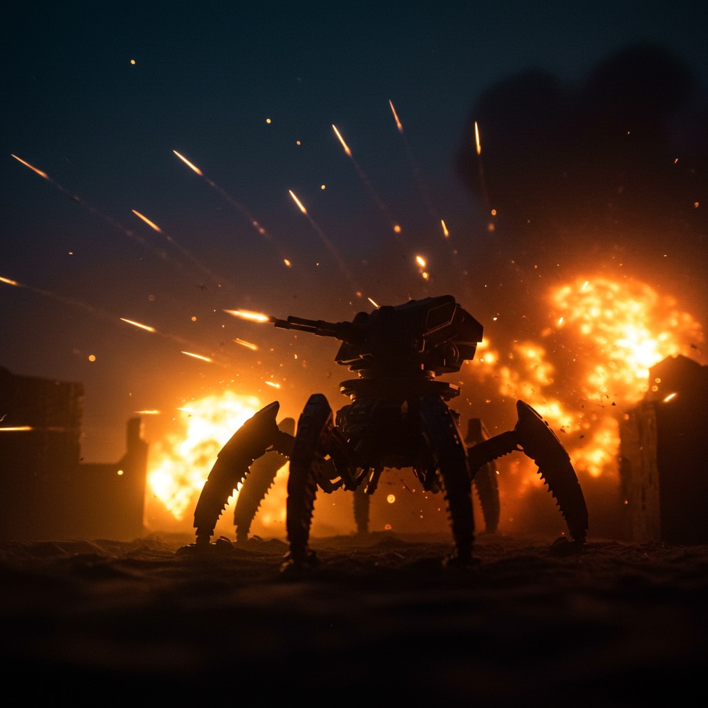 地球側の多脚戦車！