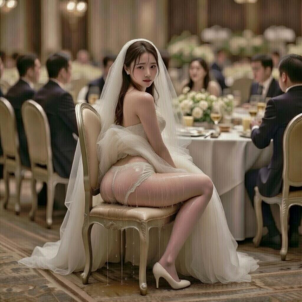 結婚披露宴で花嫁の大惨事
