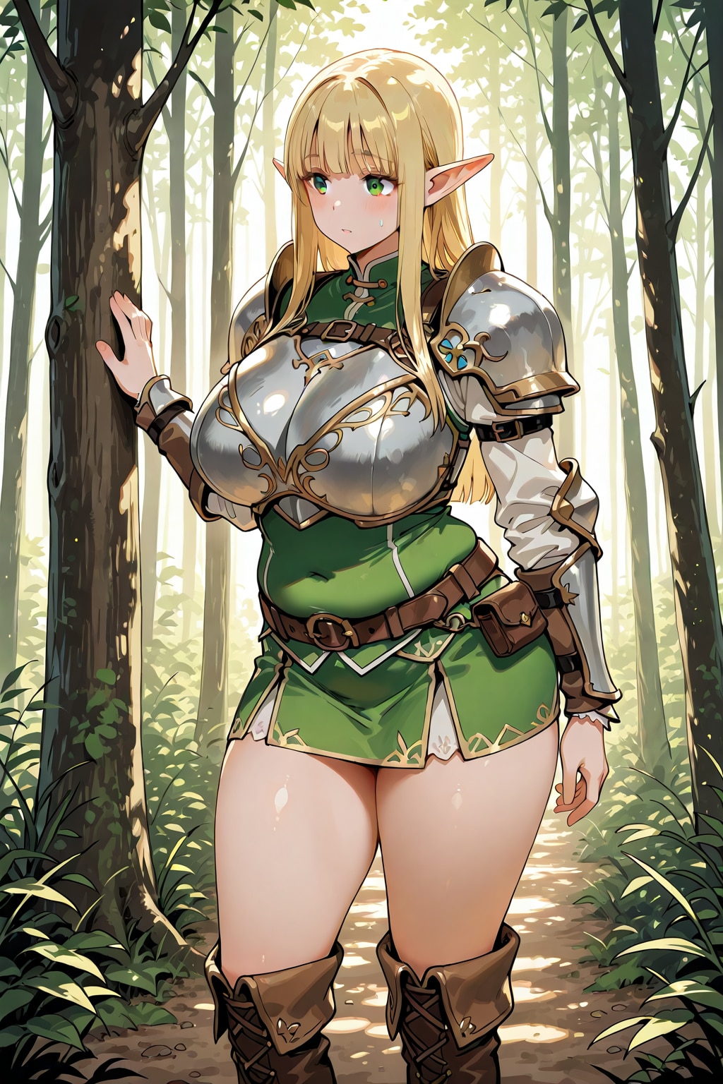 太いエルフ