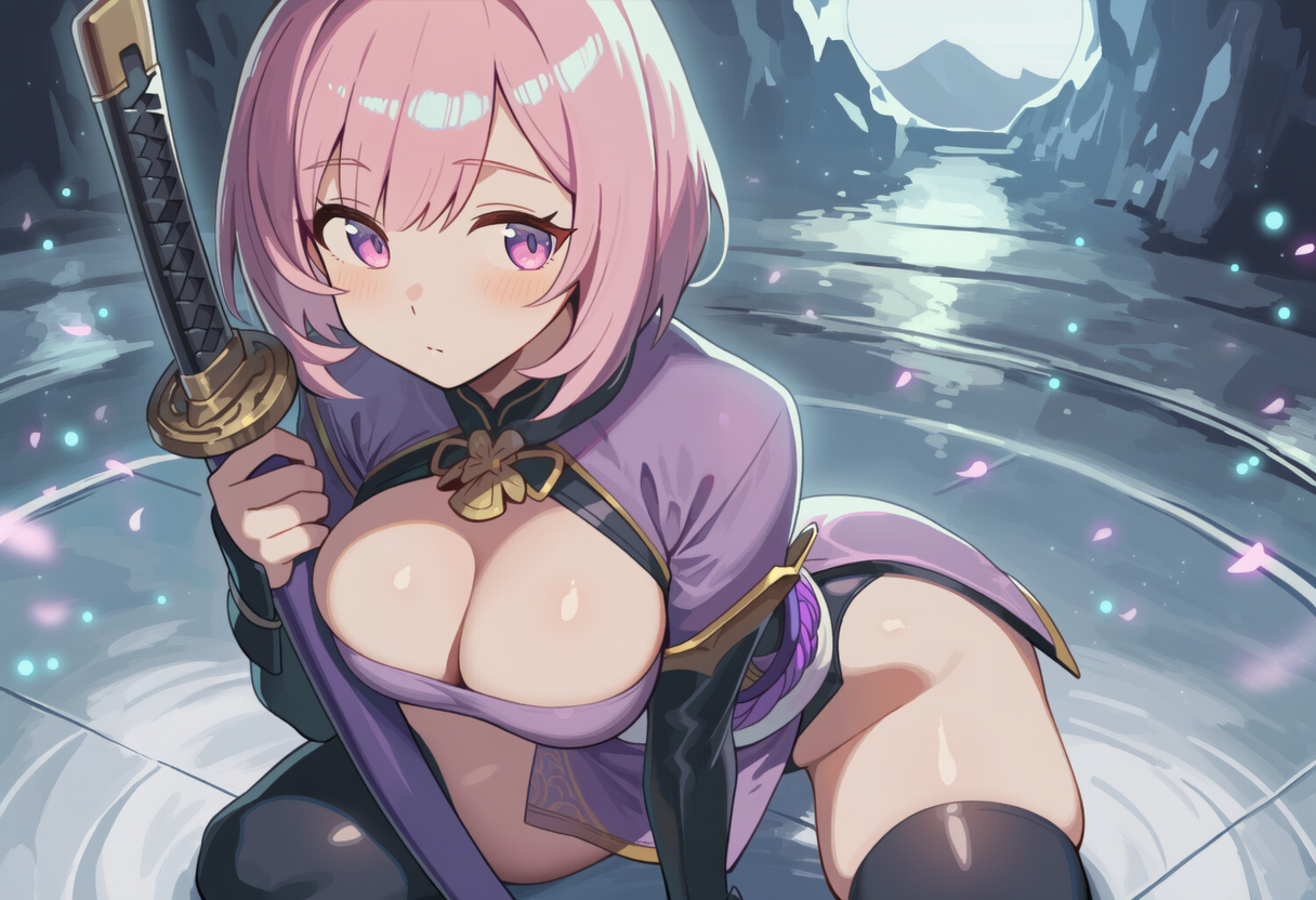 桃髪