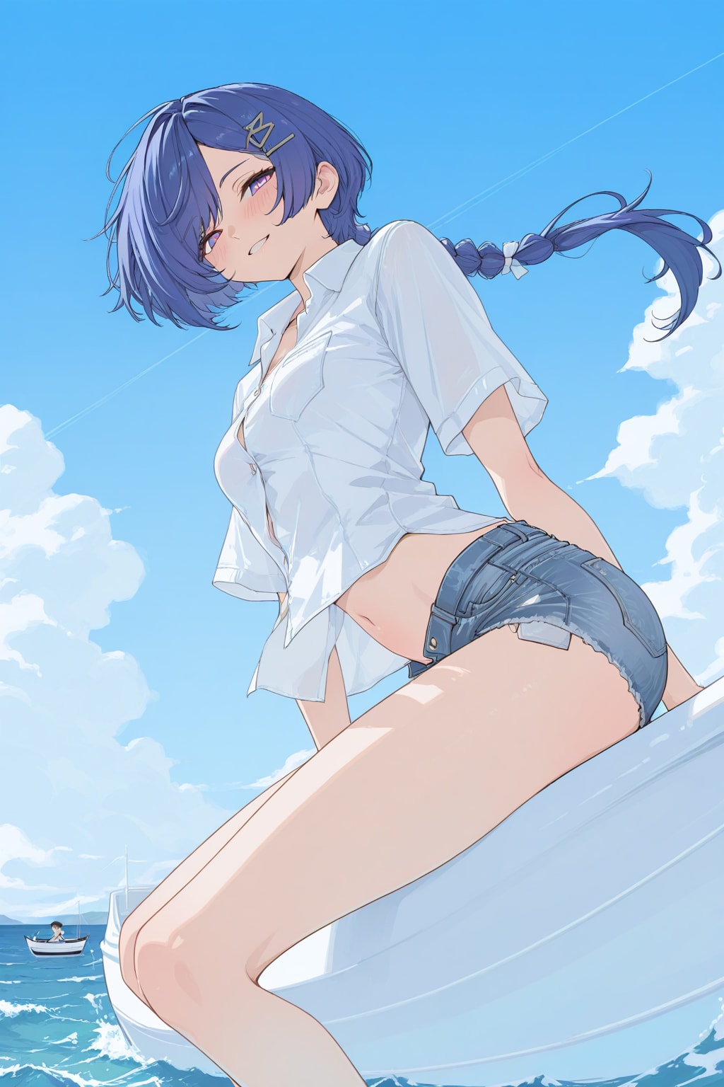小舟に乗って・・