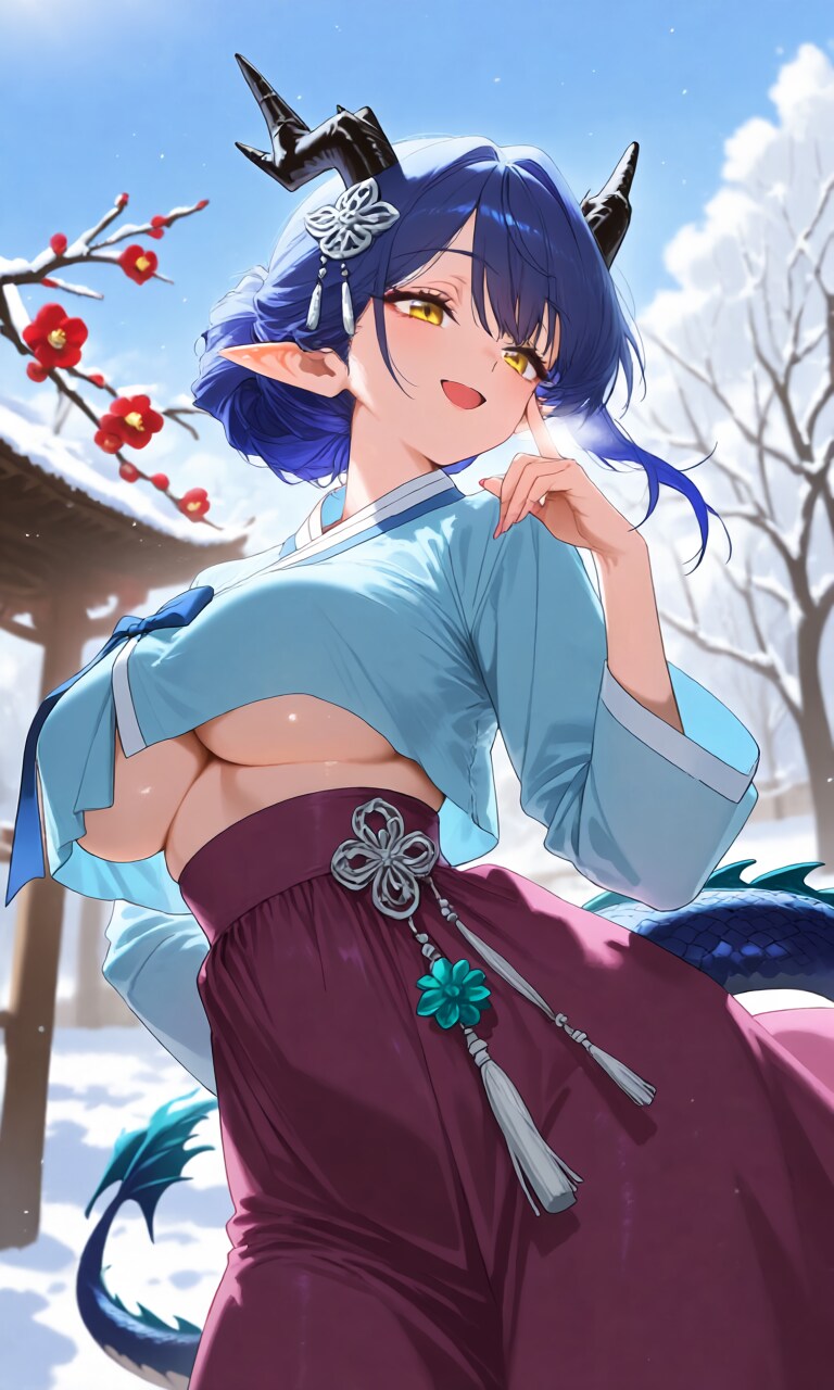 梅の花、綺麗ね～