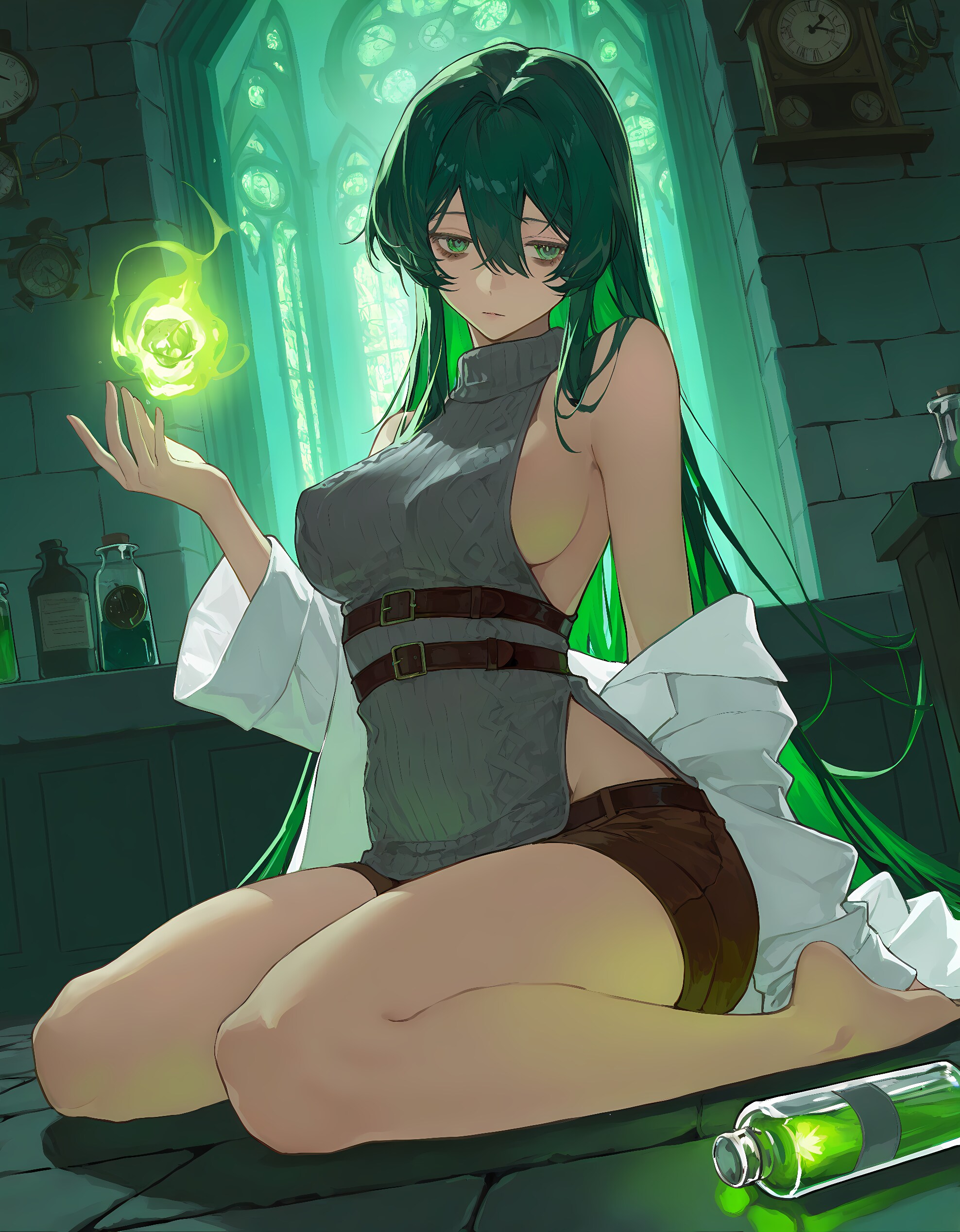 魔導大学 魔法薬学 講師 | の人気AIイラスト・グラビア