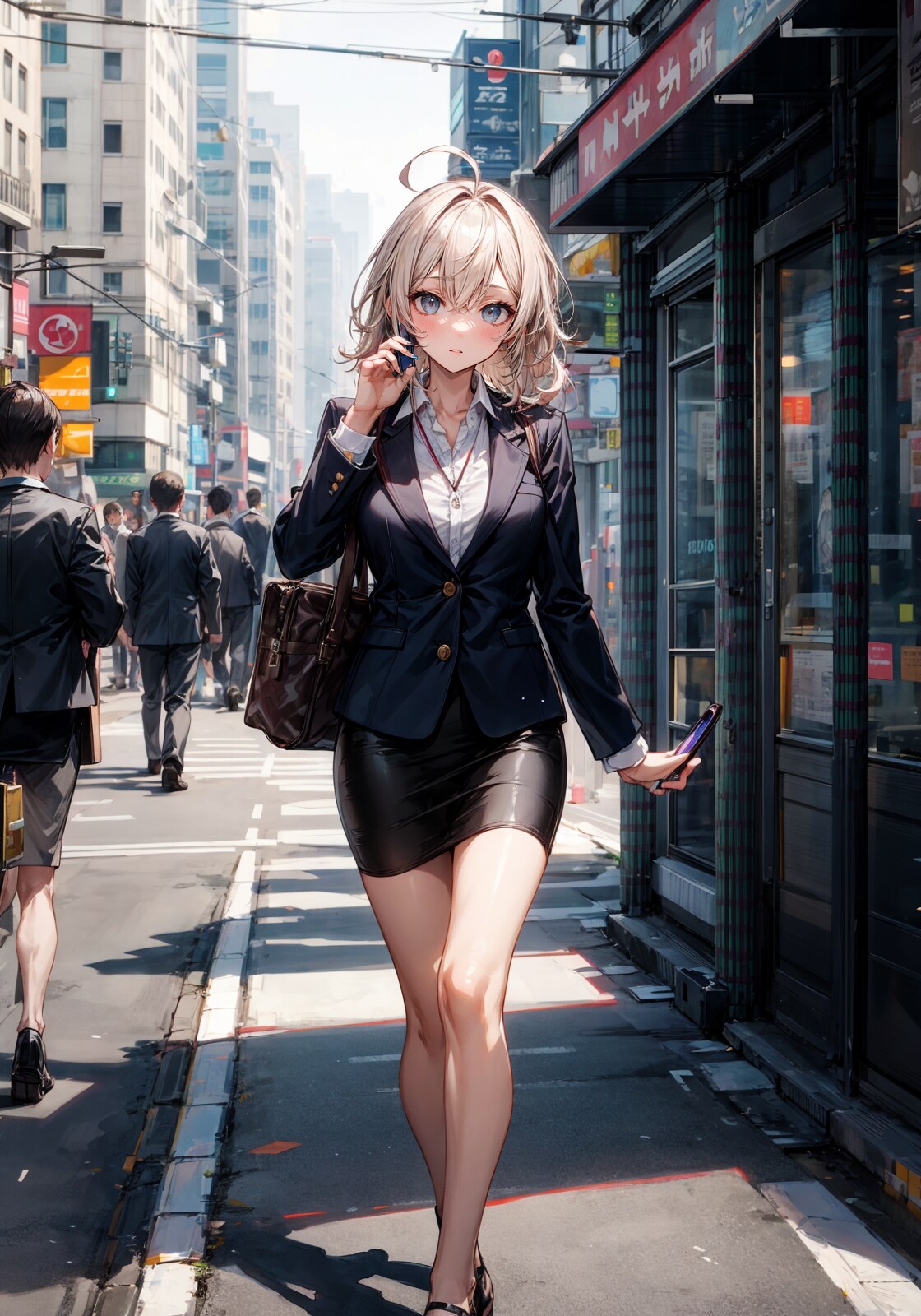 ビジネス街のOL