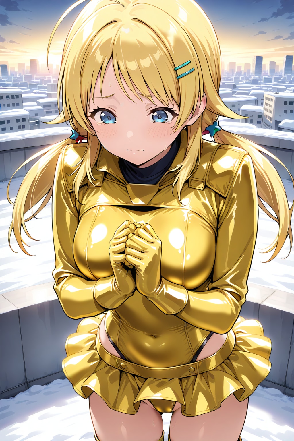戦隊ヒロイン衣装のめぐる(ちちぷい版)