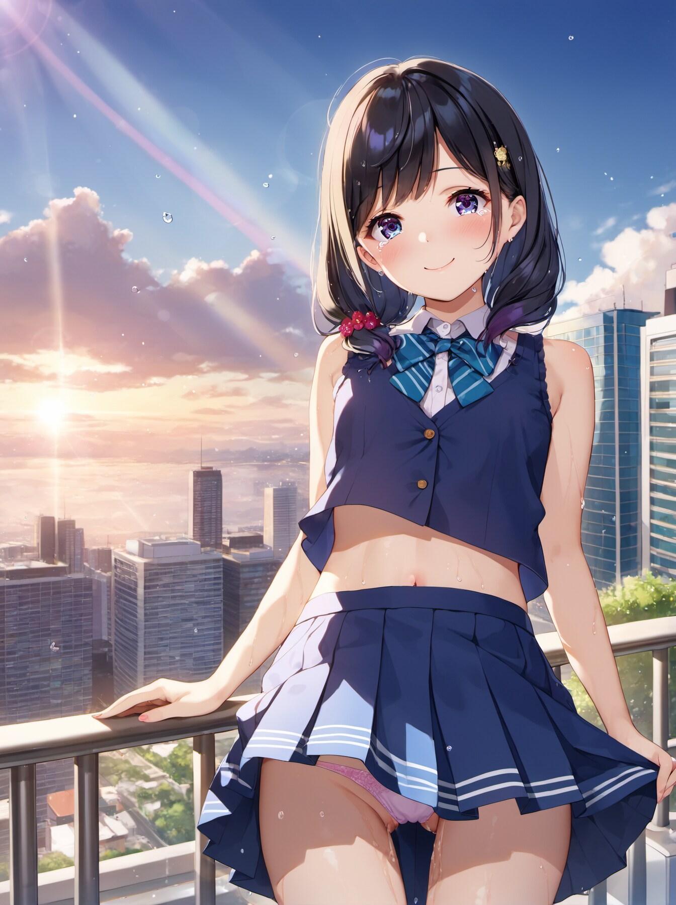 雨に濡れた女の子08(12枚)