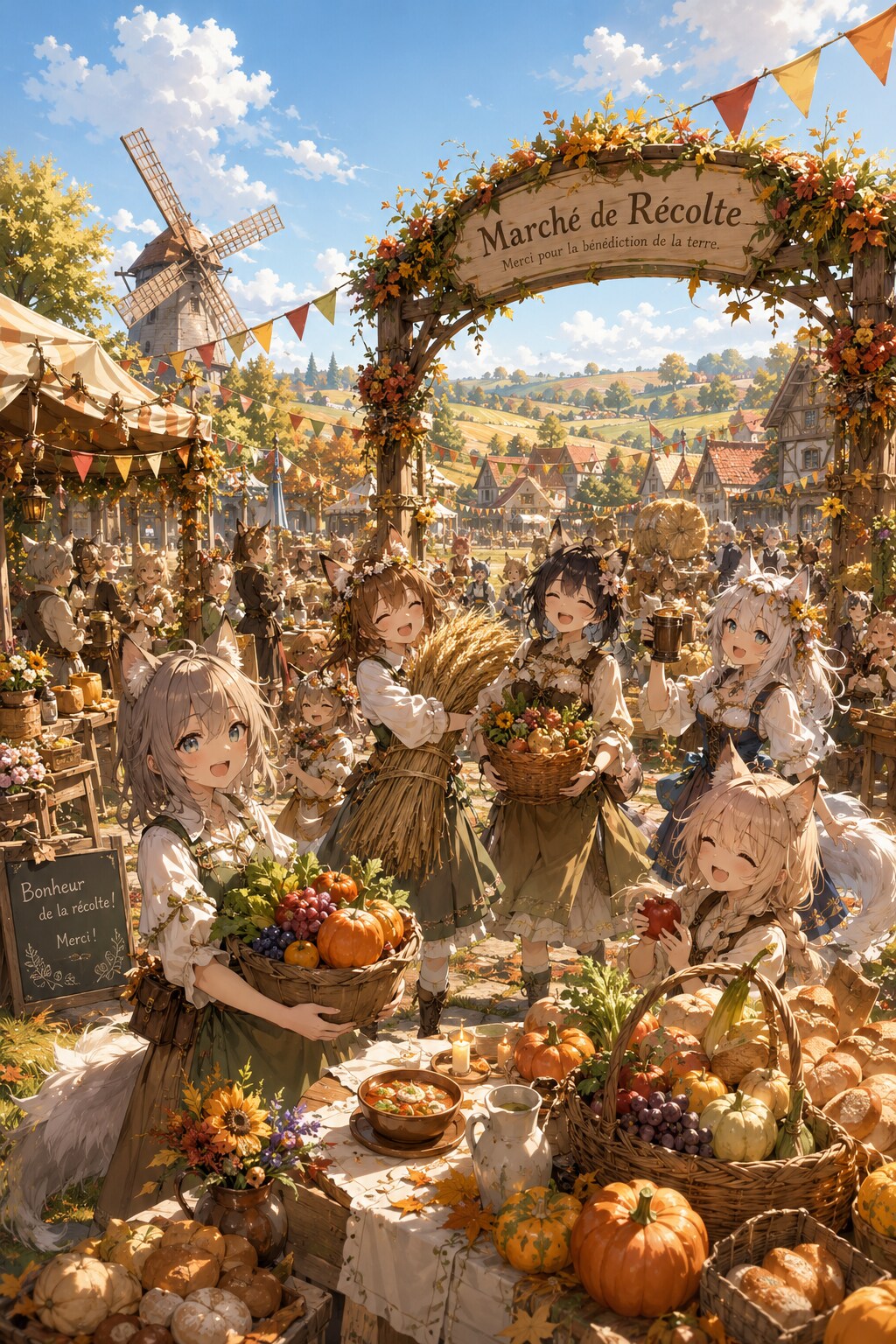 ケモミミの暮らす街