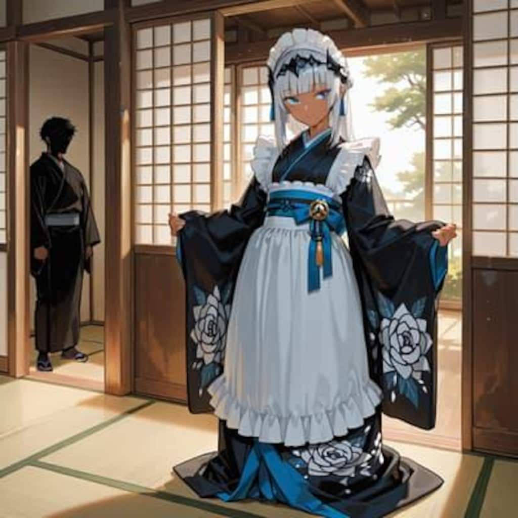 褐色和メイドECHIDNAver