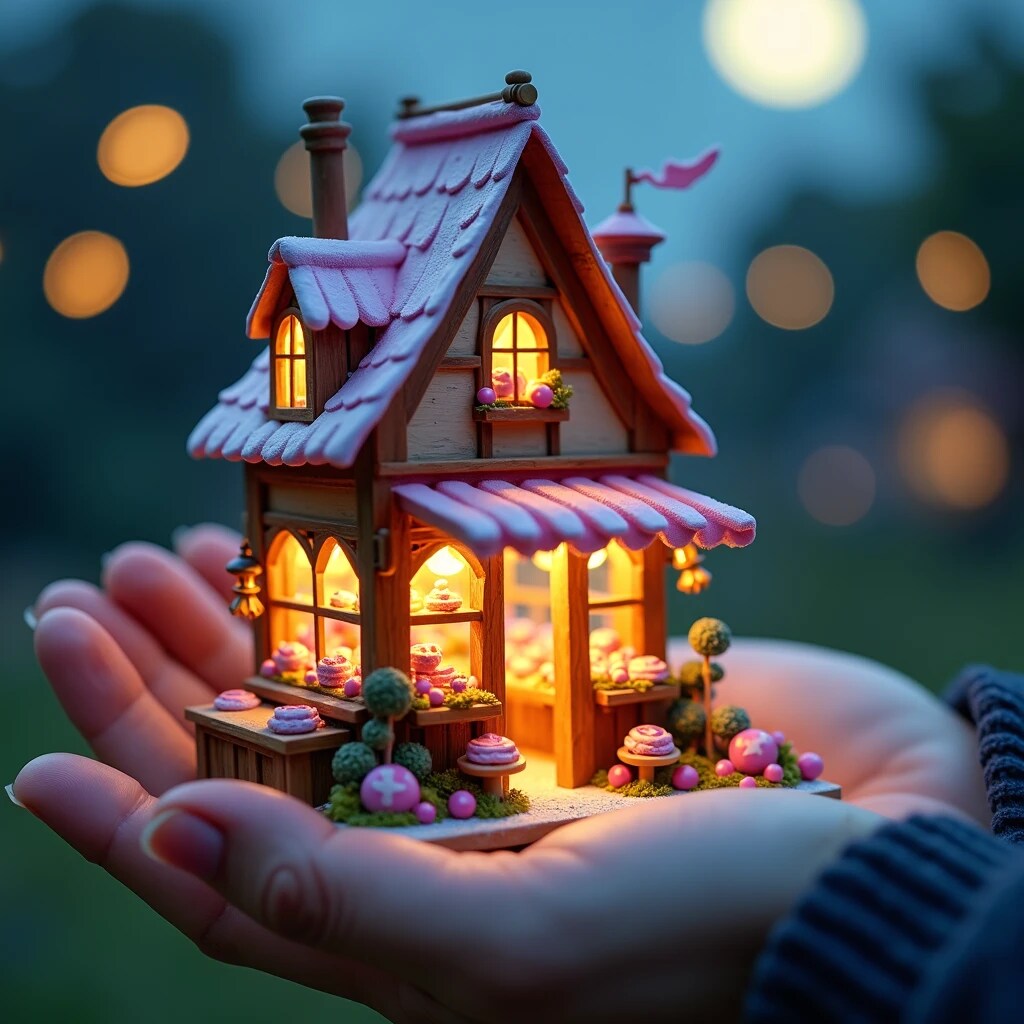 手乗りサイズのお菓子屋さん