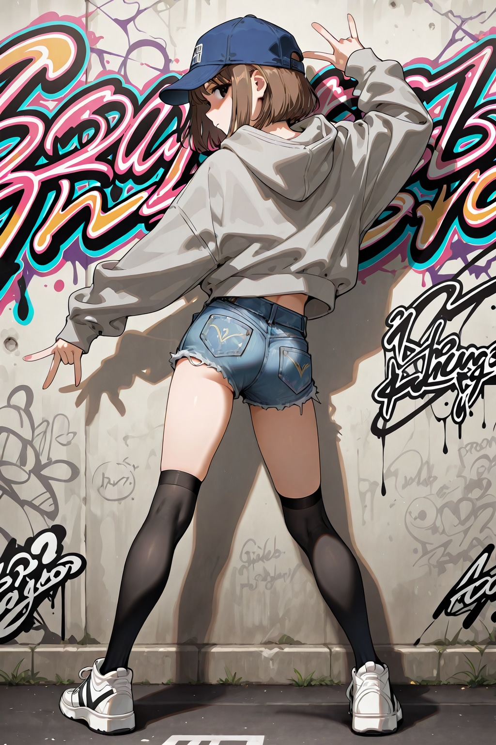 ストリートの少女