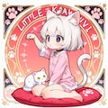 ねまきねこチョコウェハース付属シール（全１２種） 4枚目