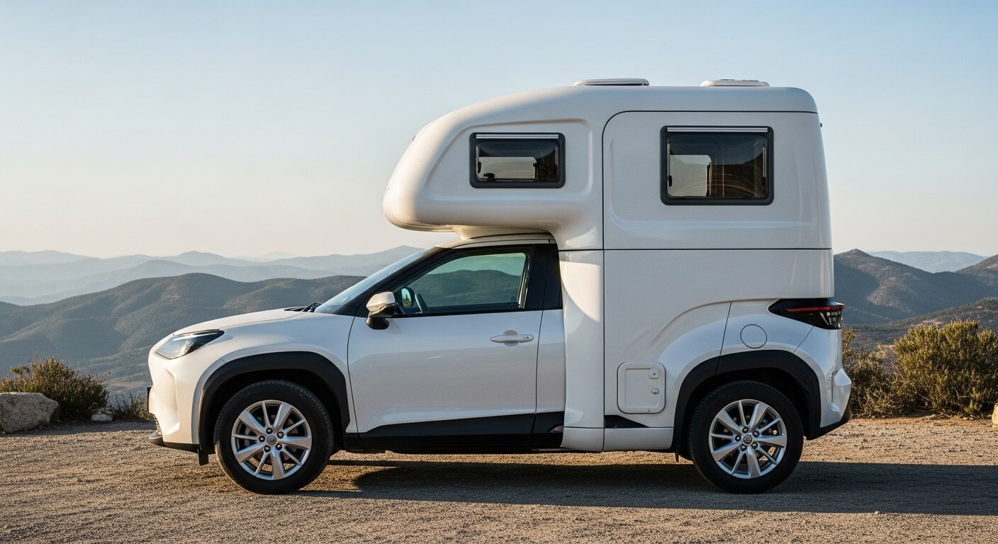 ヤリスクロスキャンピングカー | の人気AIイラスト・グラビア