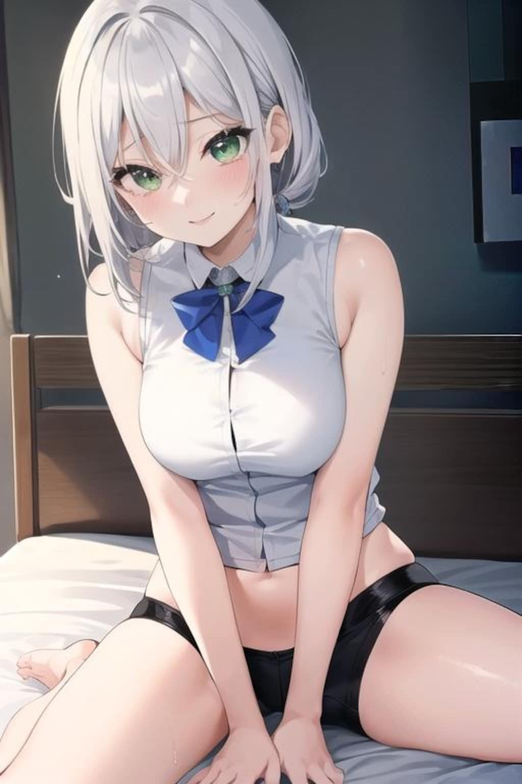 灰髪女子、健全化修正