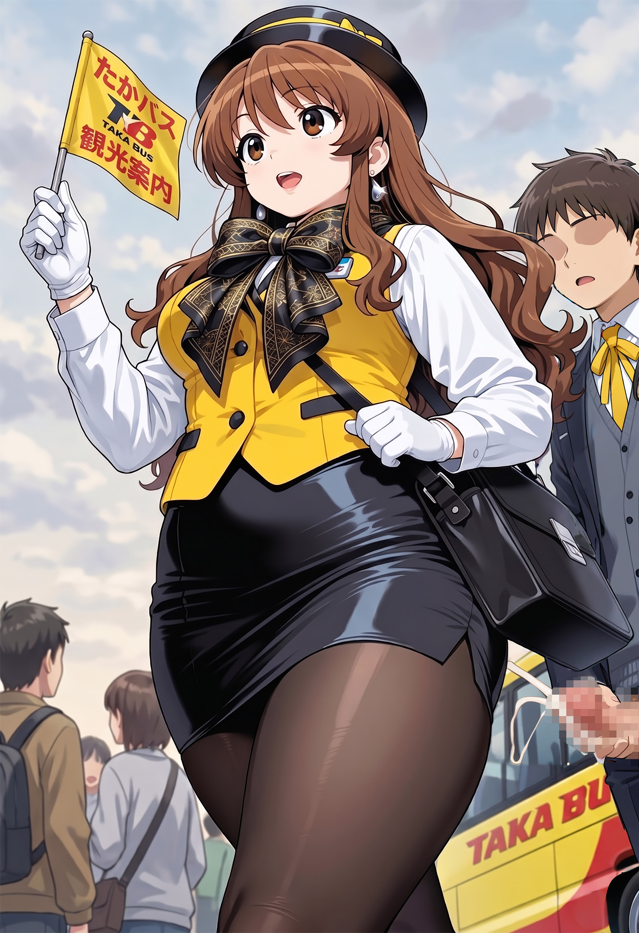 後ろ姿に興奮して