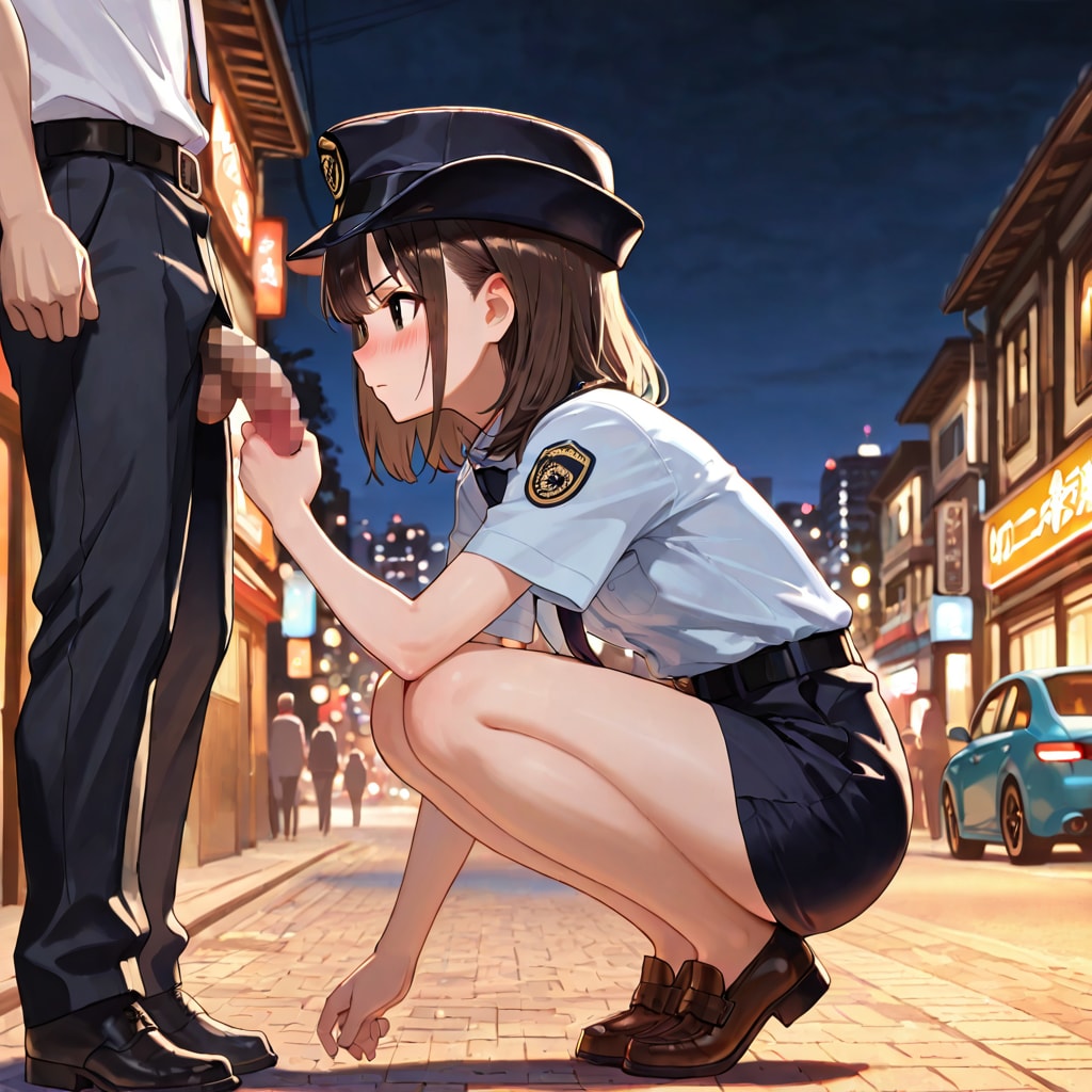警察です、男性器確認にご協力下さい
