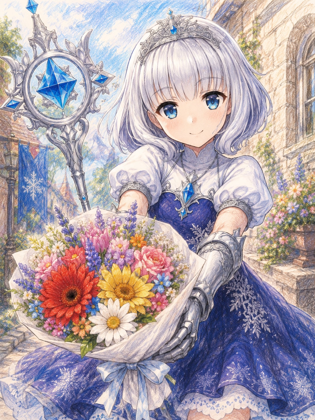 スターライト・スノー様からの花束