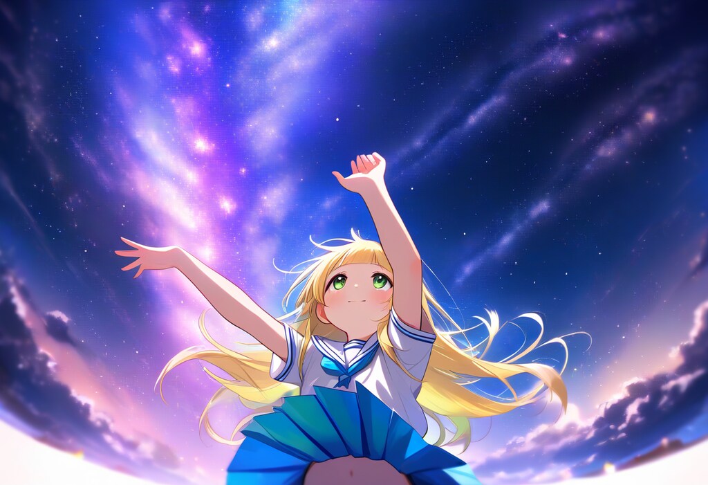 天の川 / スクロールバーを操作しても見えません