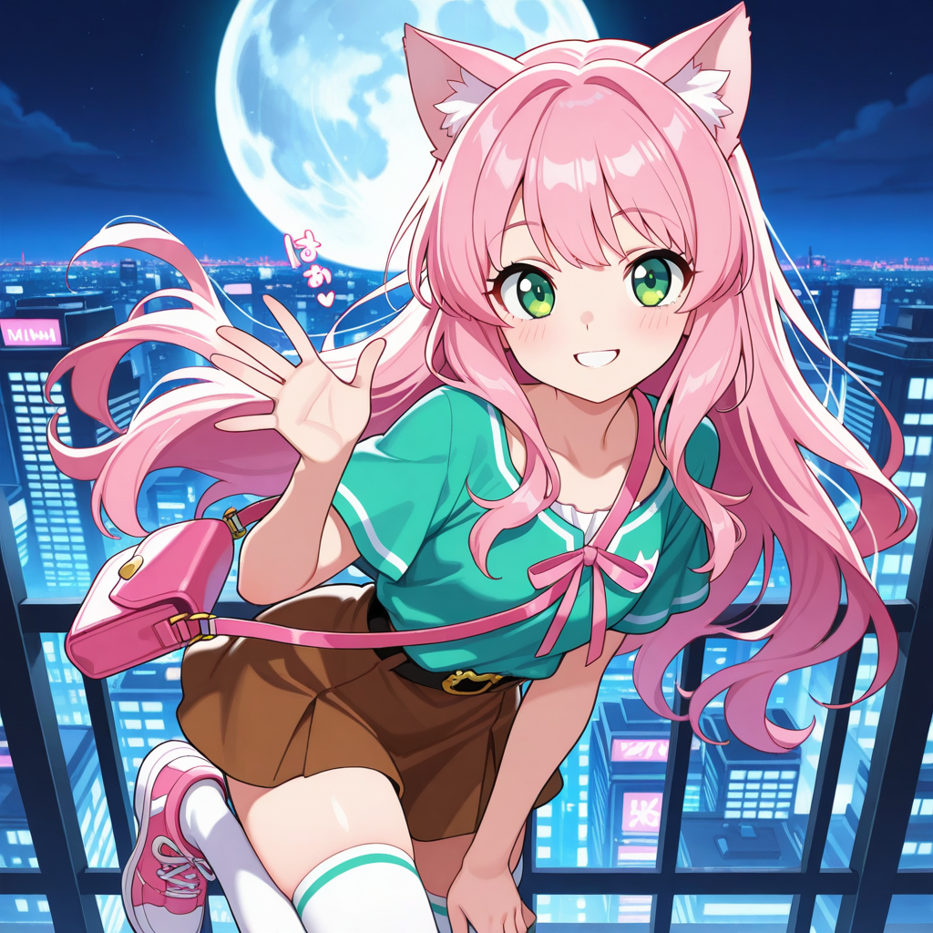 ミクちゃんと待ち合わせ♡ | の人気AIイラスト・グラビア