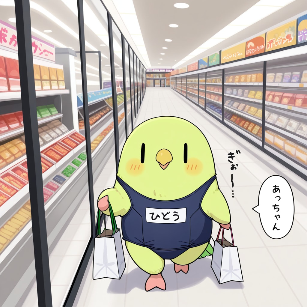 喋るすく水インコ
