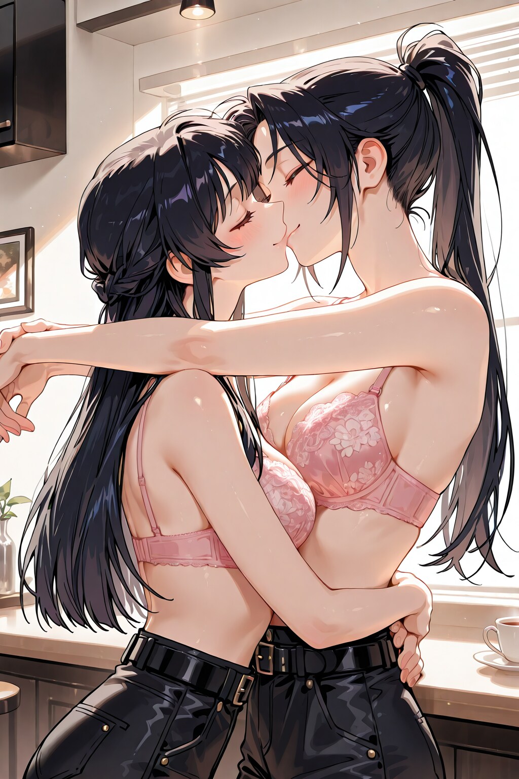 かっこかわいい韓国ヒロイン李瑞雅（イ・ソア）とかっこかわいい中国ヒロイン龍冠麗（ロン・グァンリー）の百合キス