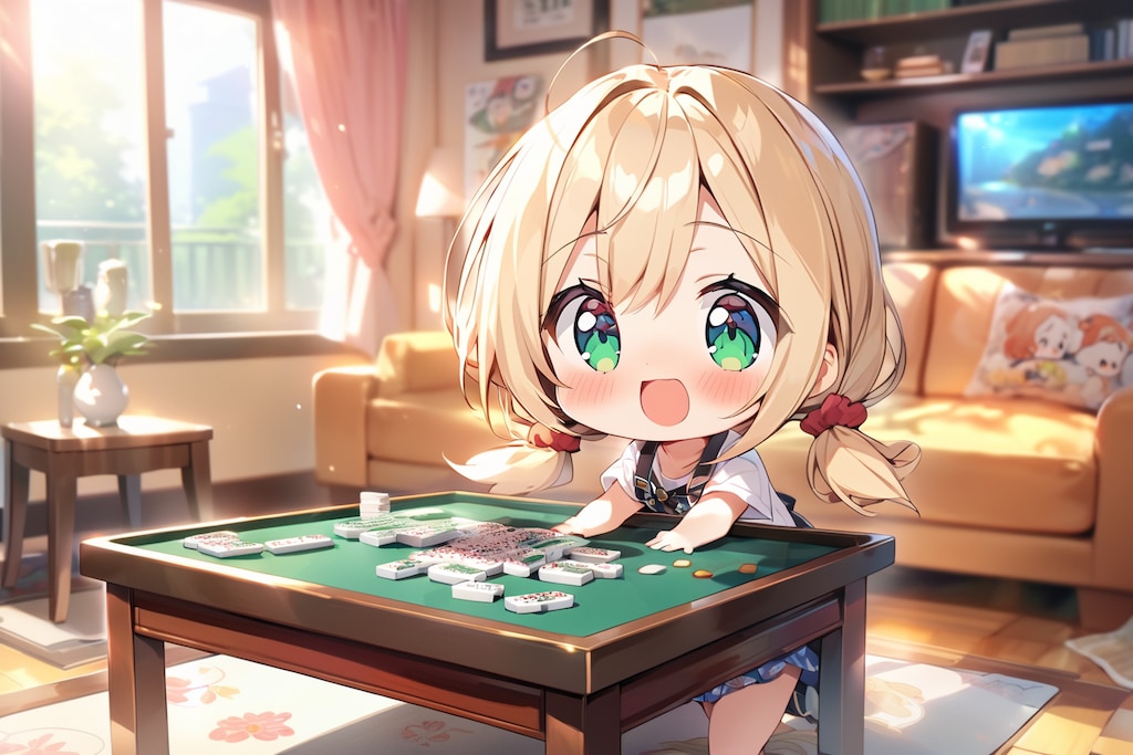 麻雀したい茉莉花ちゃん♪