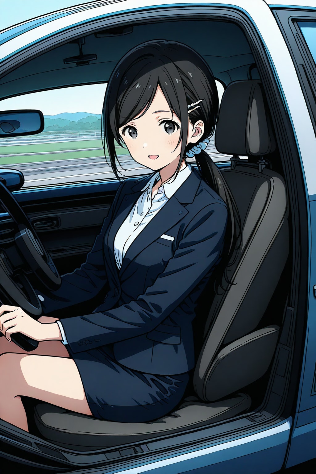 広報動画に出演する長女ちゃん🌸✨