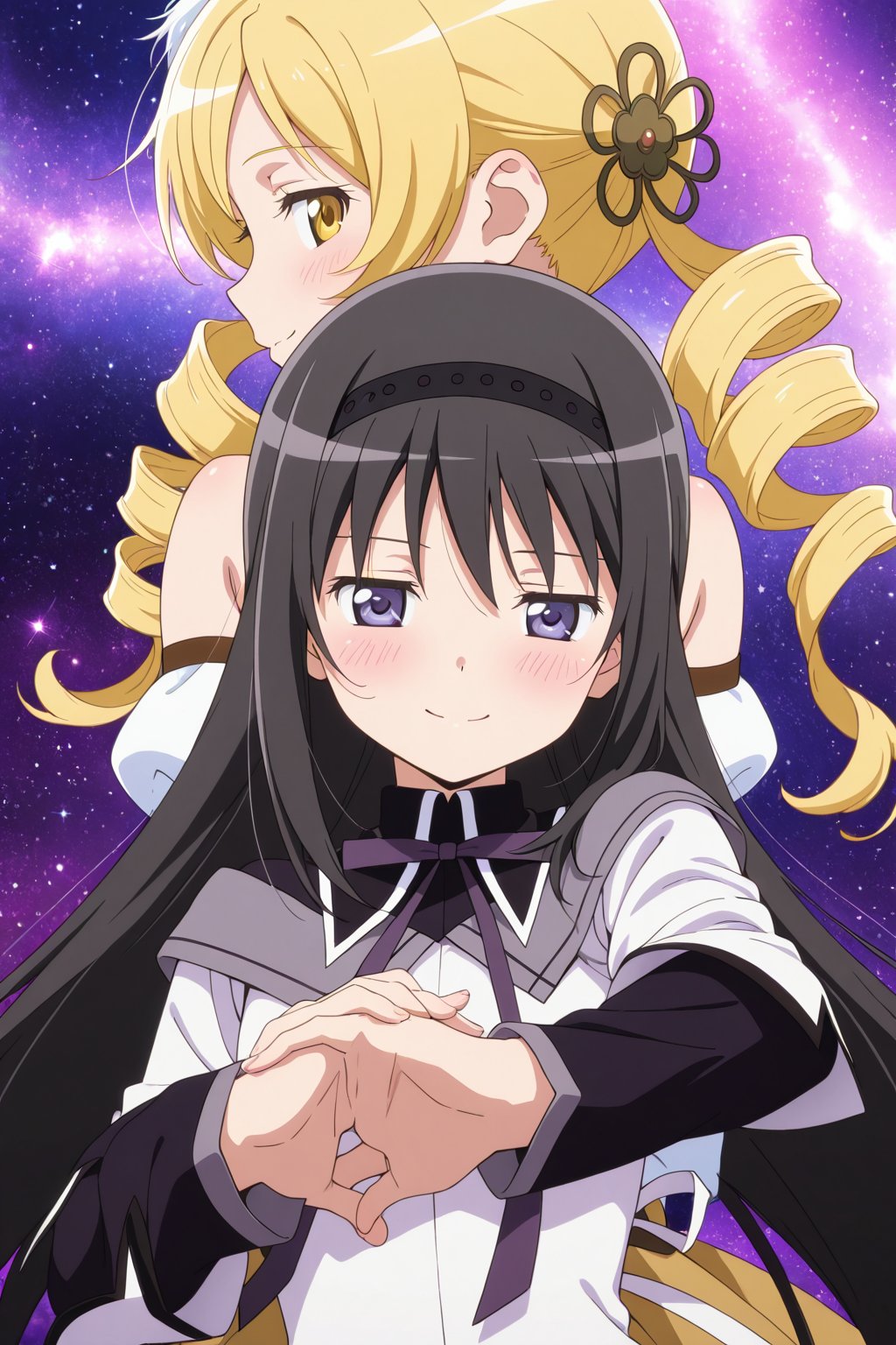ほむらとマミ | の人気AIイラスト・グラビア