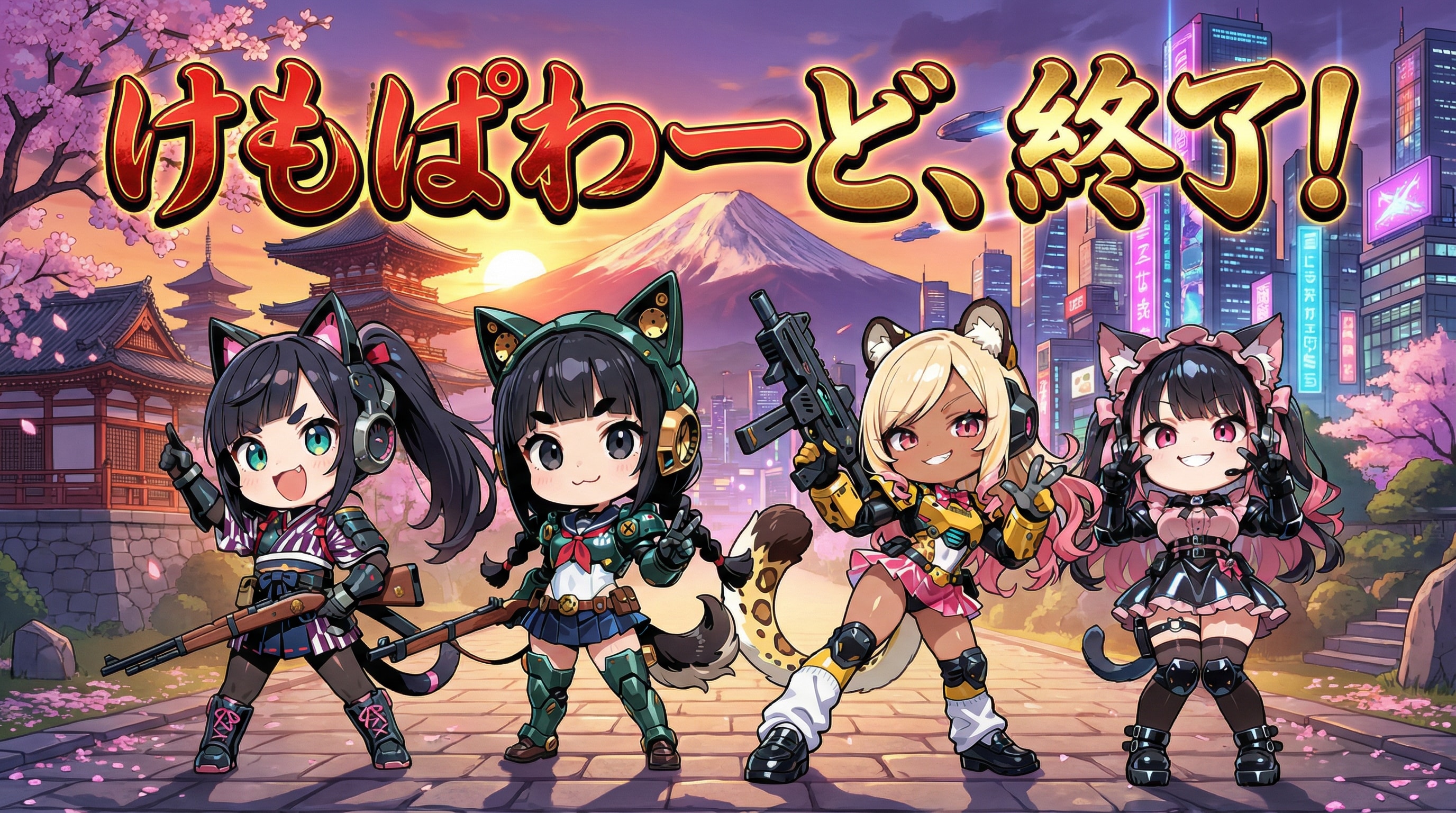 ケモミミパワードスーツ企画、終了！ | の人気AIイラスト・グラビア