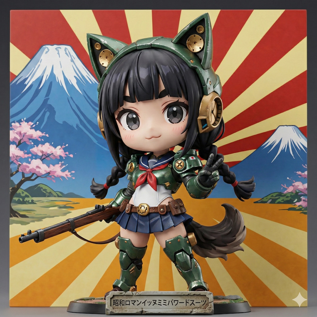 ケモミミパワードスーツ企画、終了！