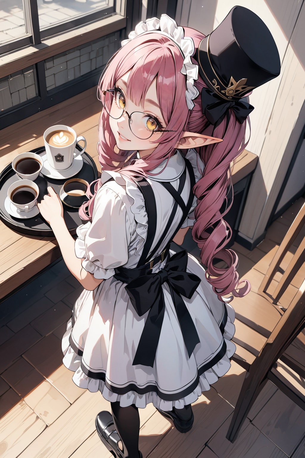 エルフのメイドカフェ