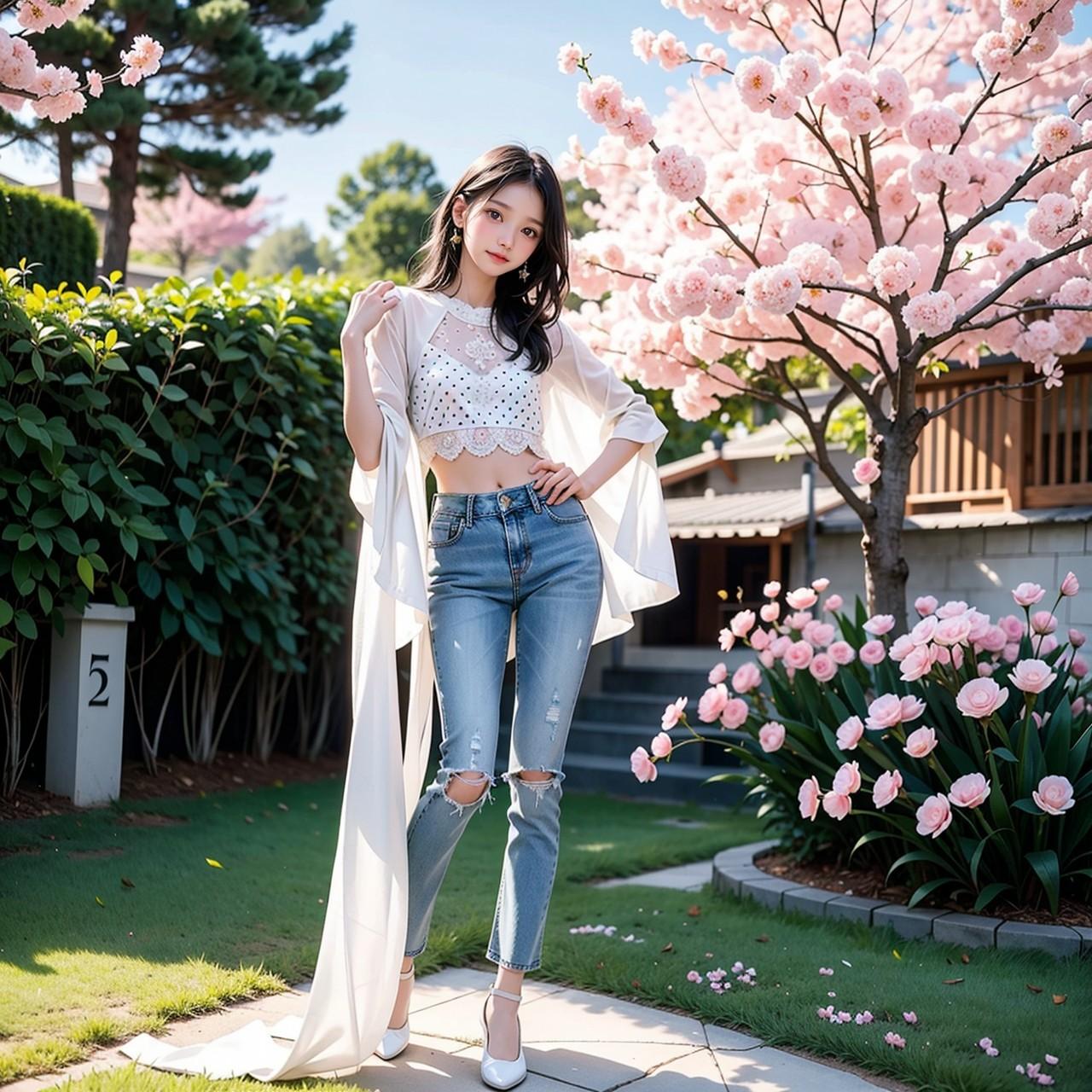 Cherry blossom Girl