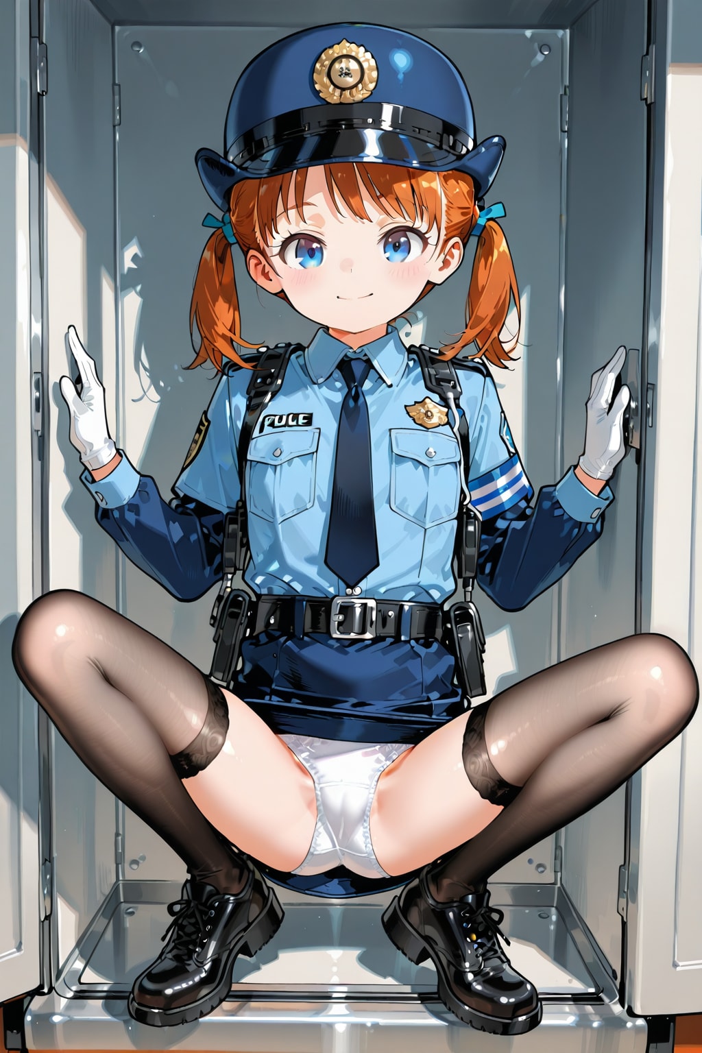 某国の一日警察署長をつとめますっ💗