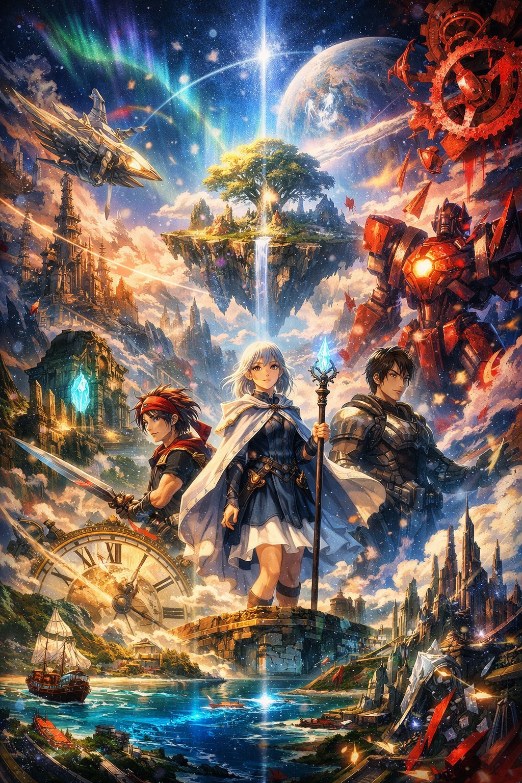 世界の交差点 | の人気AIイラスト・グラビア