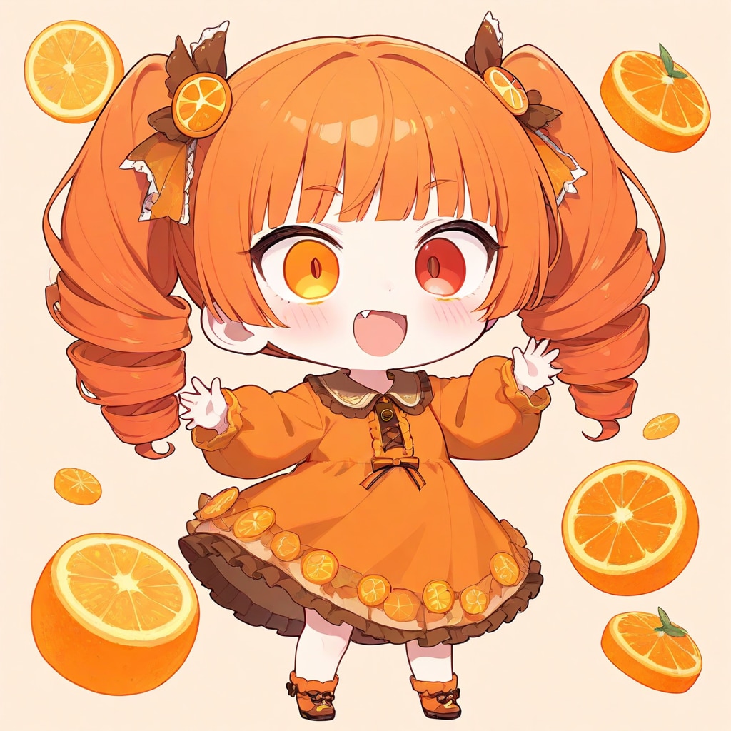 オレンジフィナンシェ✕メリッサ