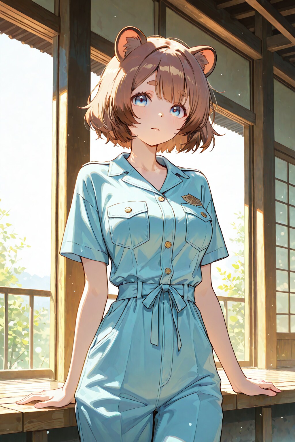麻呂眉・狸耳の魔女