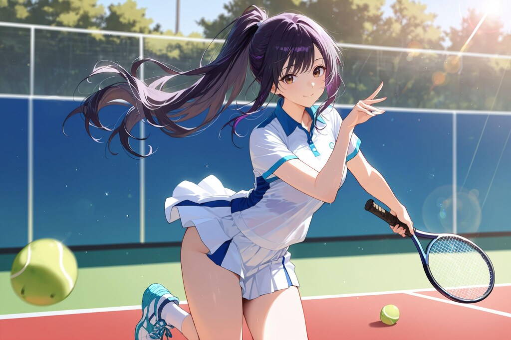 アマテラスさんのテニス（異世界の女神さま（アマテラスさん）番外編）