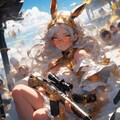 バニーメイドさんM4持ってカチコミですか？ 4枚目