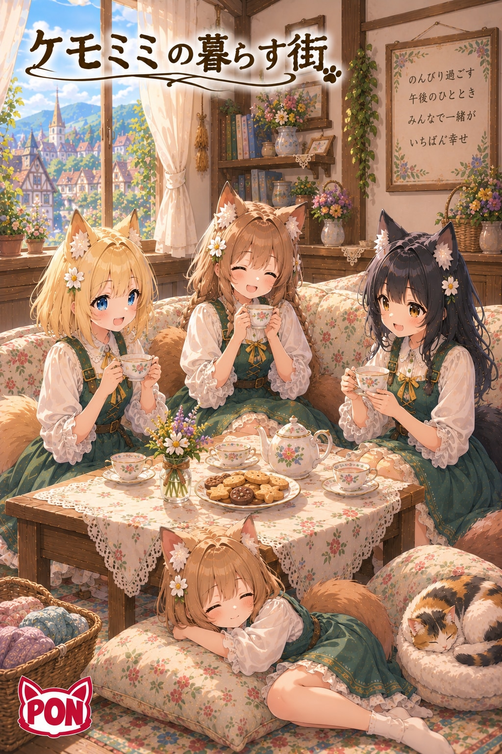 ケモミミの暮らす街