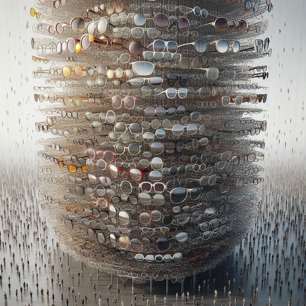 眼鏡に挑むもの達