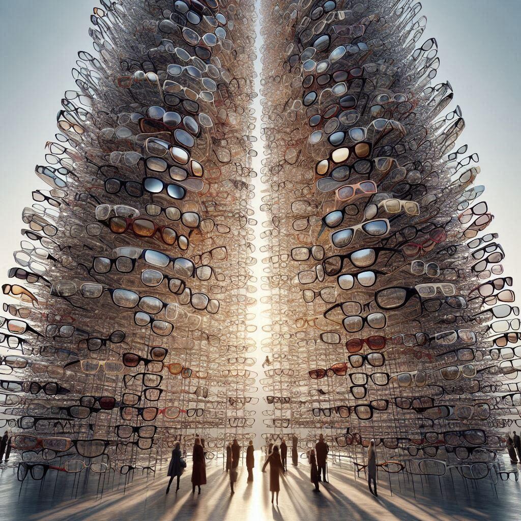 眼鏡に挑むもの達