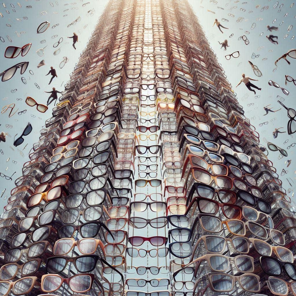 眼鏡に挑むもの達