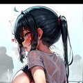 [10枚] 電車痴漢～デカチチロリ少女を後ろから～② 5枚目