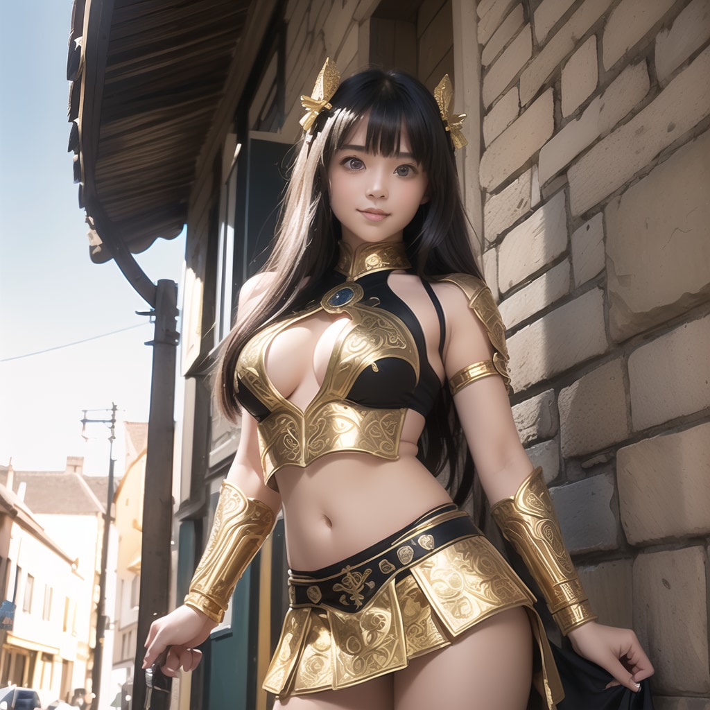 太陽神ウトゥのAI美女です