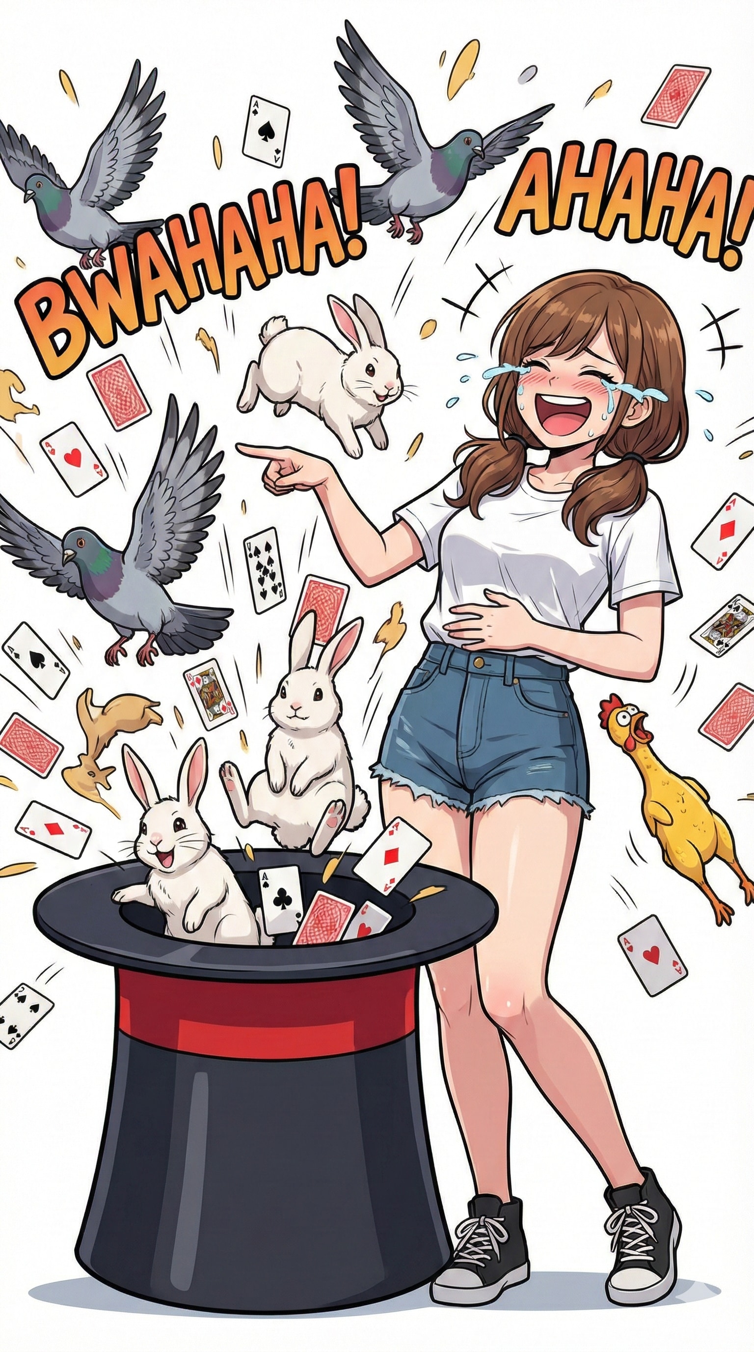 むちゃぶりGemini シルクハット編 | の人気AIイラスト・グラビア