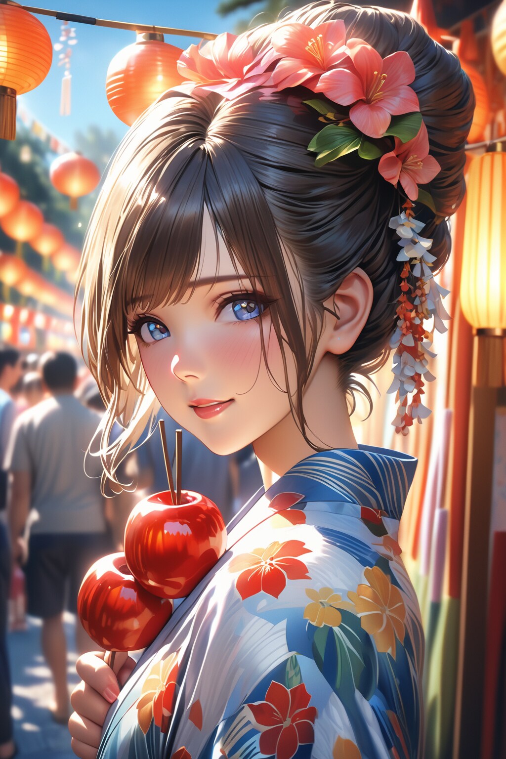 夏祭り | の人気AIイラスト・グラビア