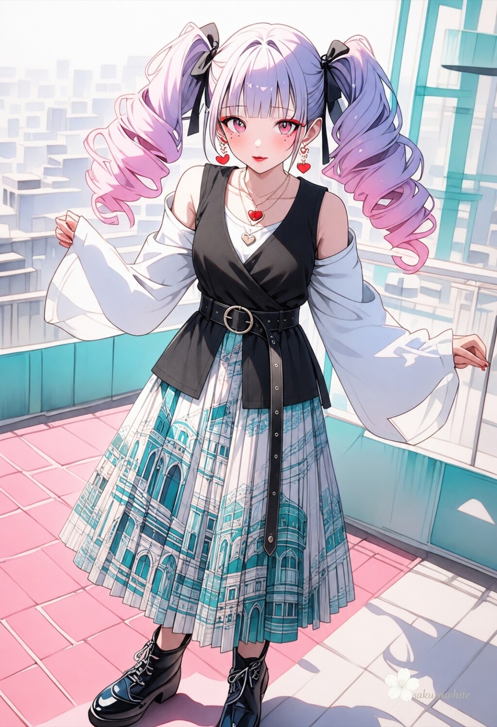 アシンメトリーコーデ