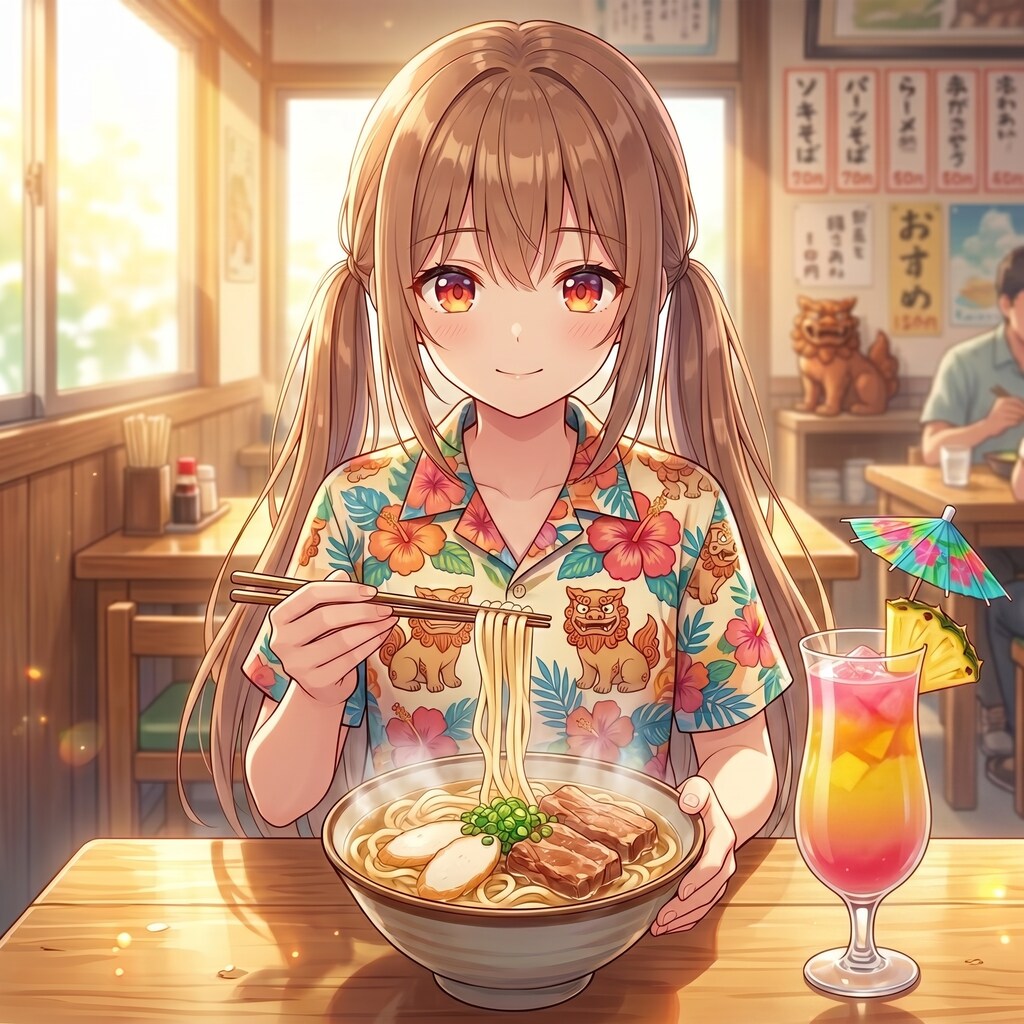 梢とランチ（１７）旅行先でうかれる梢