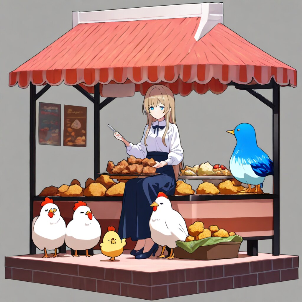 不思議な国のチキン | の人気AIイラスト・グラビア