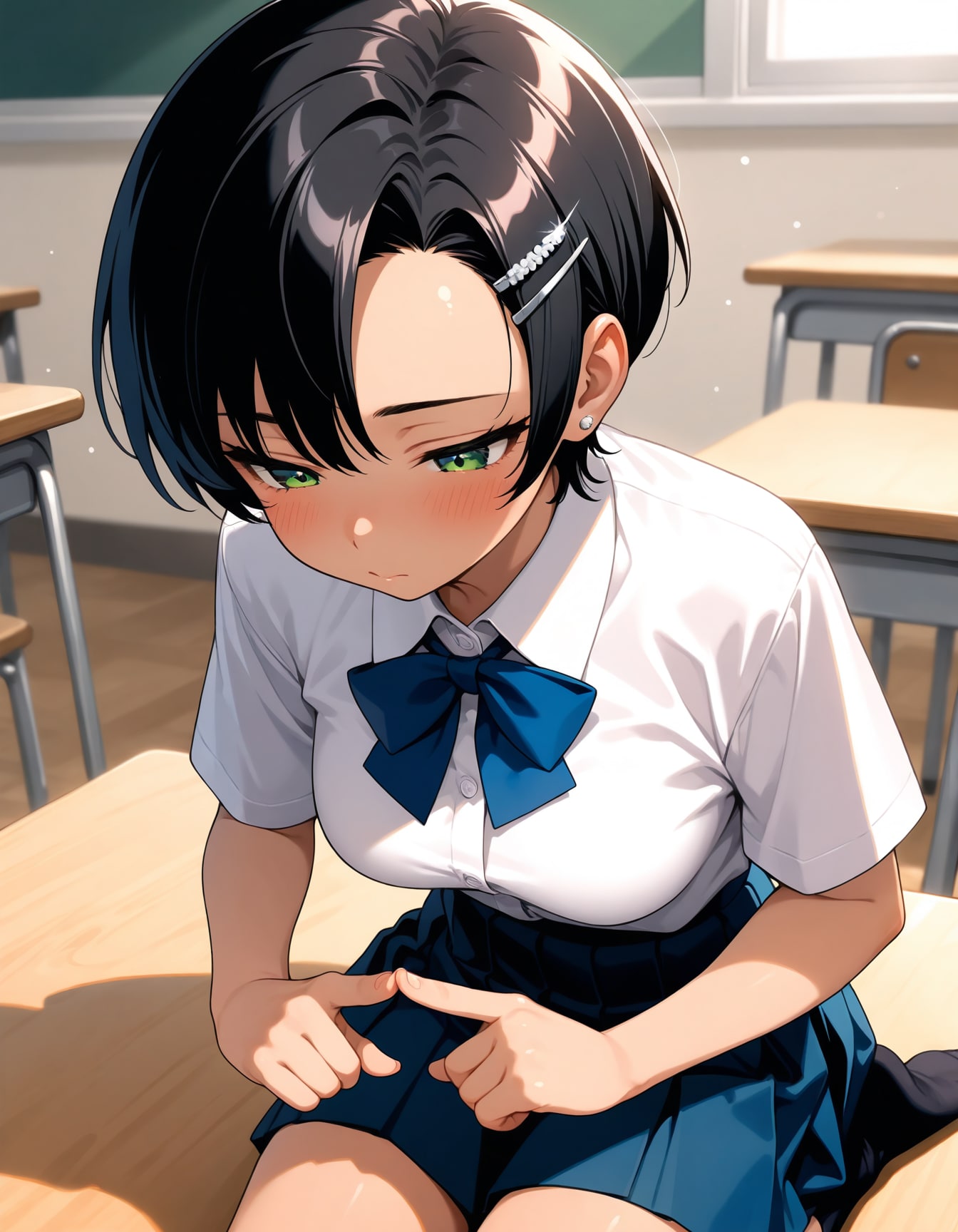 反省 | の人気AIイラスト・グラビア