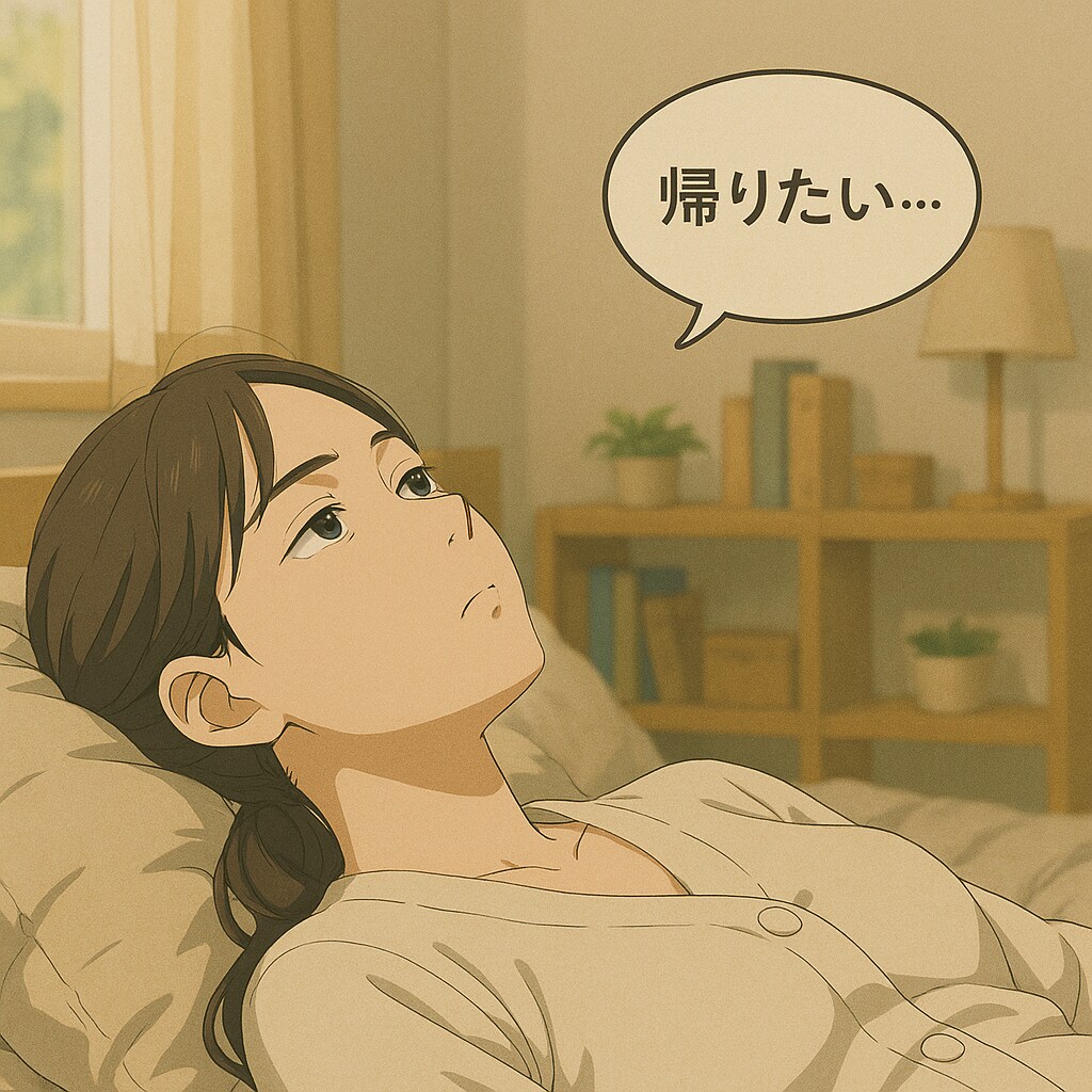 家にいるのにふと呟いてしまうのってなんだろうね